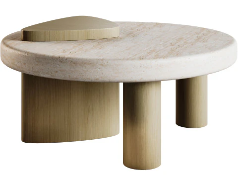 Tavolini Larry Modello 3D