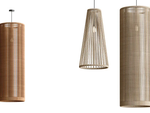 Scandi Mari-lampen 3D Model