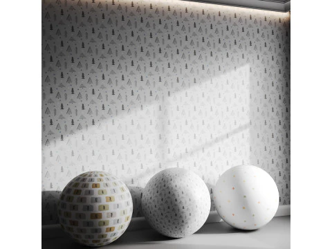 Carta da parati 39 Modello 3D