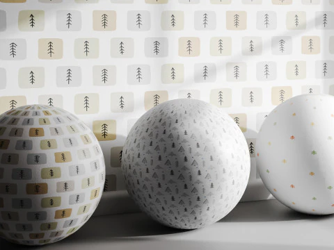 Carta da parati 39 Modello 3D