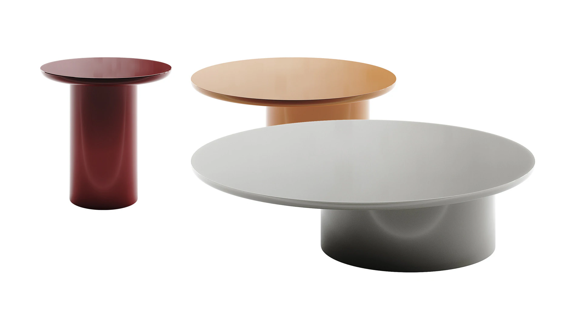 Myon 48 80 120 Tavolini Modello 3D .c4d .max .obj .3ds .fbx .stl .blend