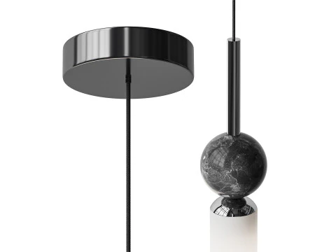 STENLY ONE Pendant Light 3D Model
