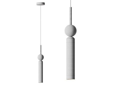STENLY ONE Pendant Light 3D Model