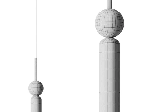 STENLY ONE Pendant Light 3D Model