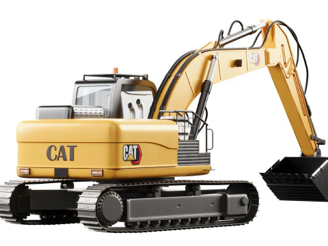 Escavatore cingolato SY245H Modello 3D