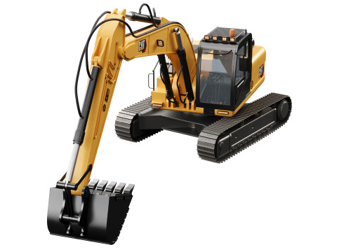 SY245H Tracked Excavator 3D Model