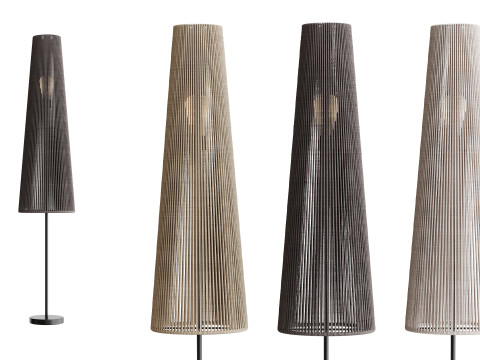 Candeeiro de p&eacute; T1 Modelo 3D