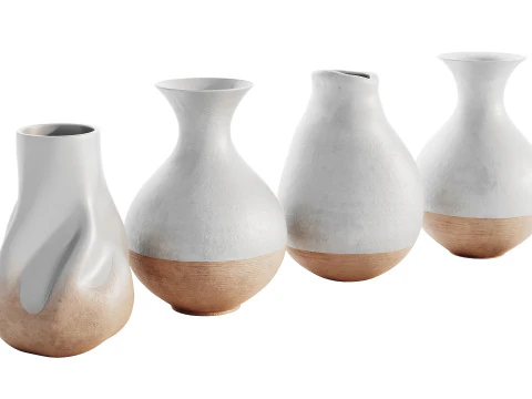 Набір декору для ваз 3D Модель