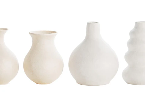 Set decorazioni vasi 02 Modello 3D