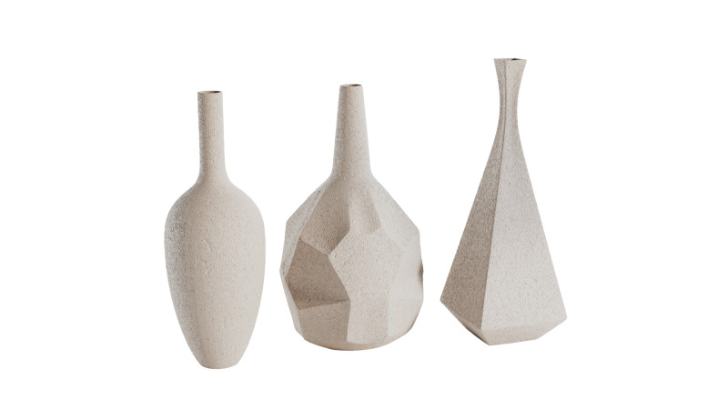 Set Dekorasi Vas 03 Model 3D .c4d .max .obj .3ds .fbx .stl .blend 