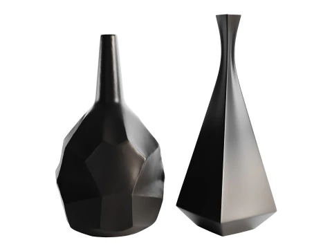 Set decorazioni vasi 03 Modello 3D