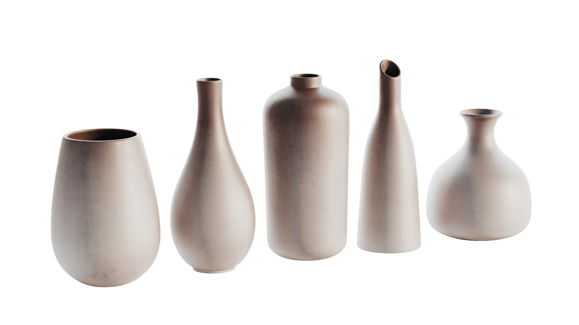 Set decorazioni vasi 04 Modello 3D .c4d .max .obj .3ds .fbx .stl .blend 