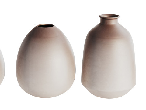 Набір декору для ваз 04 3D Модель