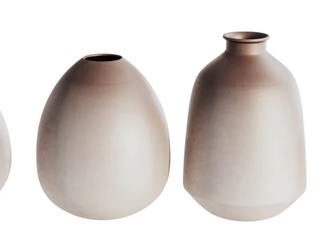 Set decorazioni vasi 04 Modello 3D