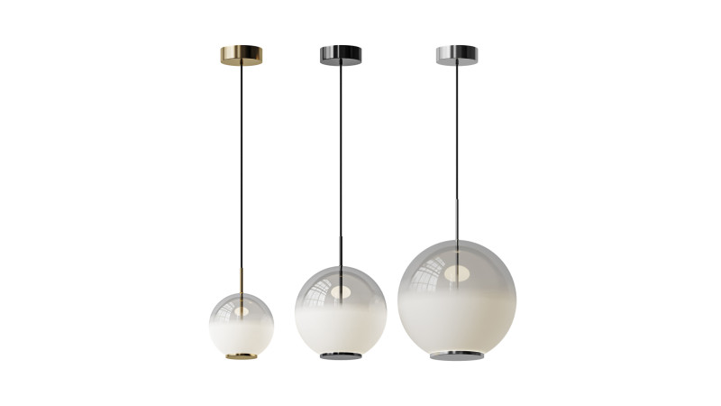 Luces de suspensión brumosas VENICEM Modelo 3D .c4d .max .obj .3ds .fbx .stl .blend