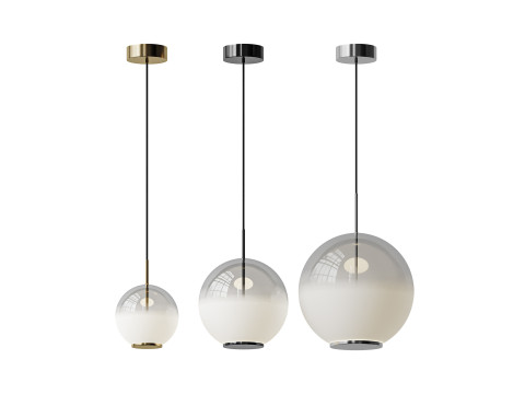 Luzes de suspens&atilde;o enevoadas VENICEM Modelo 3D