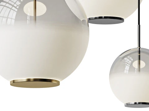 Подвесные светильники VENICEM Misty 3D Модель