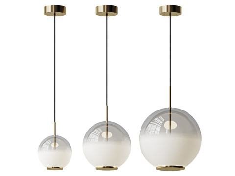 Luces de suspensi&oacute;n brumosas VENICEM Modelo 3D