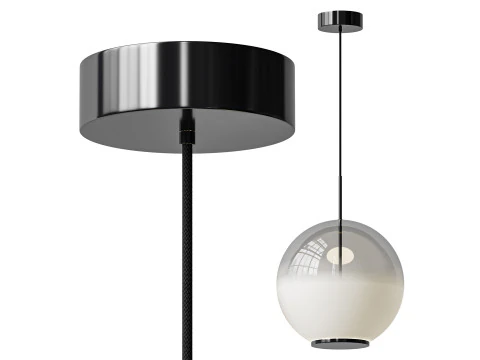 Подвесные светильники VENICEM Misty 3D Модель