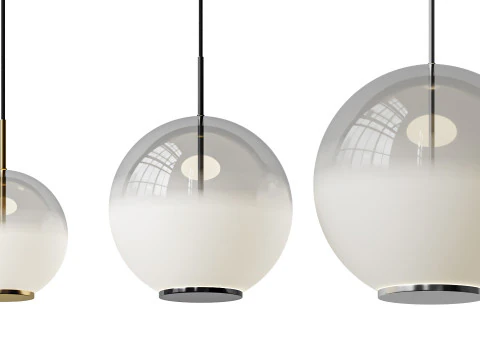 Подвесные светильники VENICEM Misty 3D Модель
