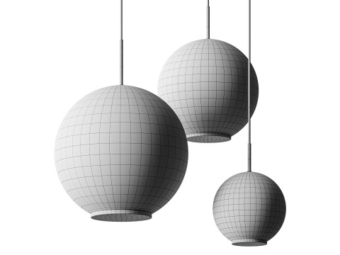 Luces de suspensi&oacute;n brumosas VENICEM Modelo 3D