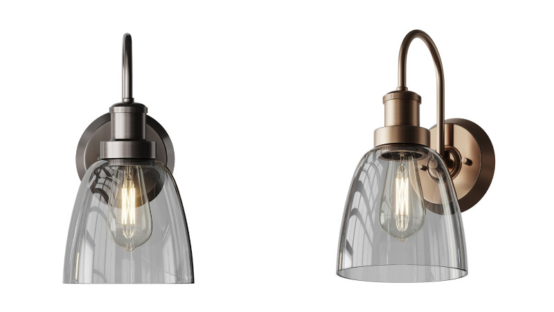 Sconce da bagno versatile Modello 3D .c4d .max .obj .3ds .fbx .stl .blend 