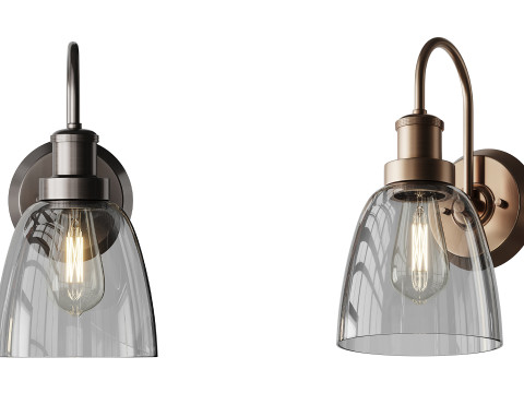 Arandela de banho vers&aacute;til Modelo 3D