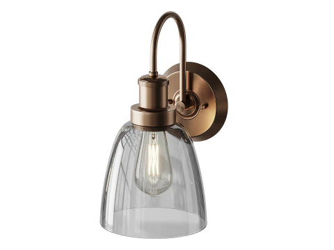 Sconce da bagno versatile Modello 3D