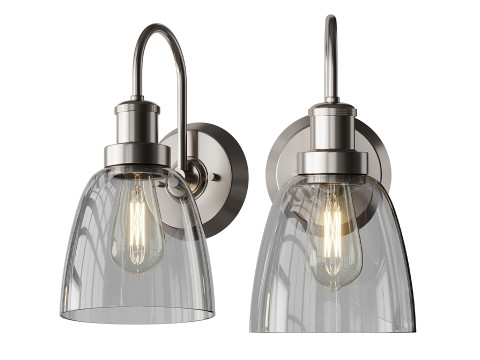 Sconce da bagno versatile Modello 3D