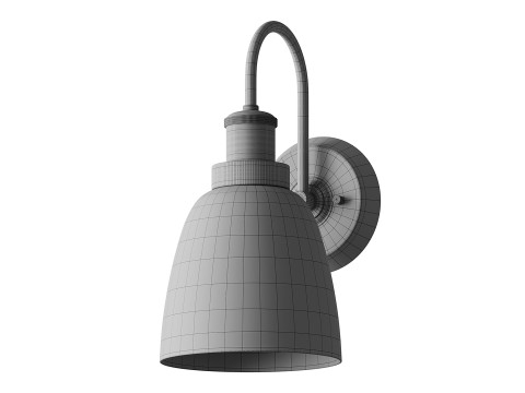 Sconce da bagno versatile Modello 3D