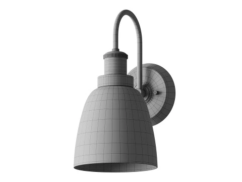 Sconce da bagno versatile Modello 3D