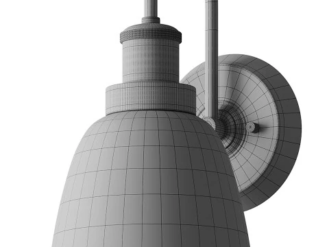 Sconce da bagno versatile Modello 3D