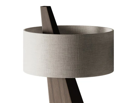 Lampada da tavolo in stile Wabi Sabi Modello 3D