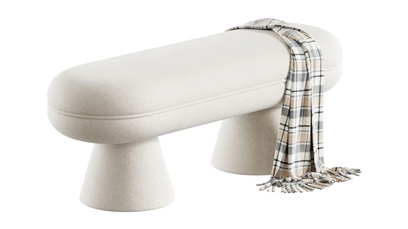 Зума Скамейка 3D Модель .c4d .max .obj .3ds .fbx .stl .blend