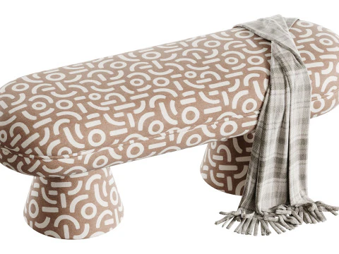 Зума Скамейка 3D Модель