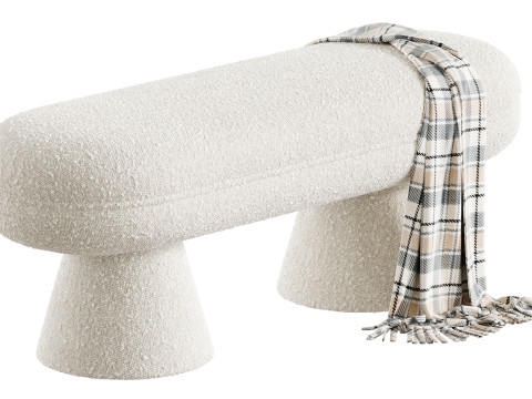 祖玛长凳 3D 模型