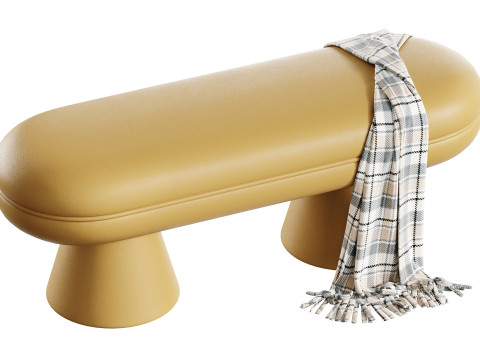 祖玛长凳 3D 模型