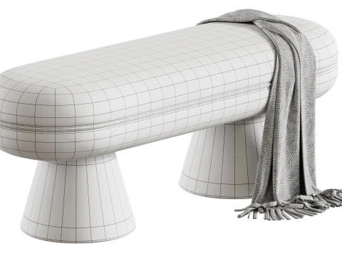 Зума Скамейка 3D Модель