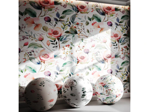 Шпалери 42 3D Модель