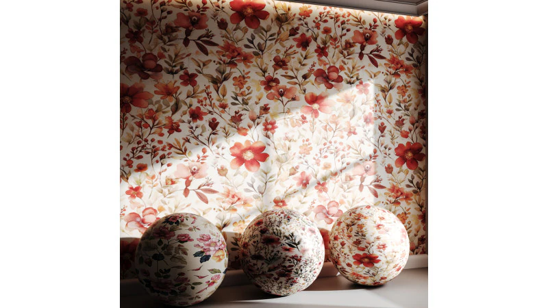 Wallpaper 43 3D Model .c4d .max .obj .3ds .fbx .stl .blend 