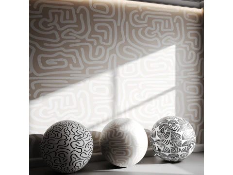 壁紙44 3Dモデル