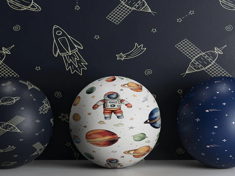 Carta da parati 53 Modello 3D