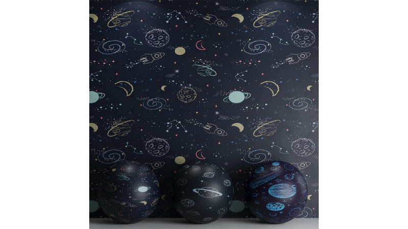 壁纸56 3D 模型 .c4d .max .obj .3ds .fbx .stl .blend 