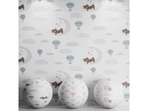 Carta da parati 62 Modello 3D