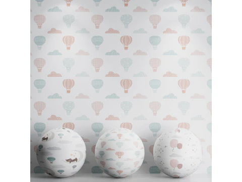 Carta da parati 62 Modello 3D