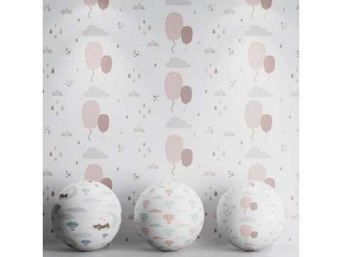 Carta da parati 62 Modello 3D