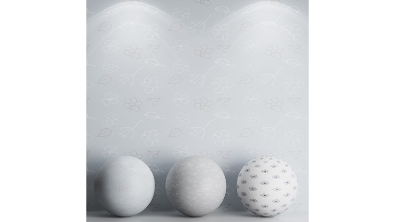 Обои 68 3D Модель .c4d .max .obj .3ds .fbx .stl .blend 