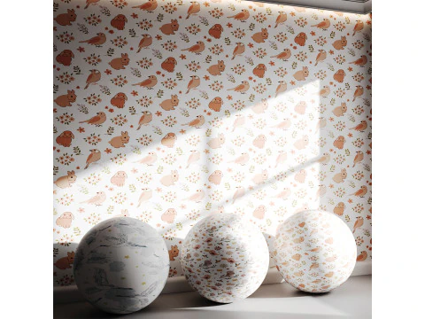 Wallpaper 76 3D Model