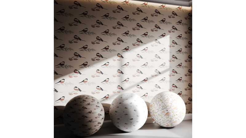 Tapeta 77 Model 3D .c4d .max .obj .3ds .fbx .stl .blend