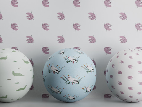 Papel de parede 80 Modelo 3D